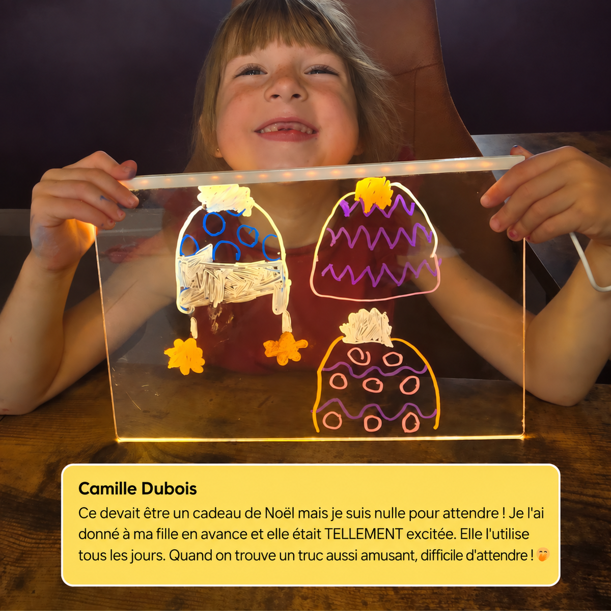 Tablette lumineuse Lemuvia