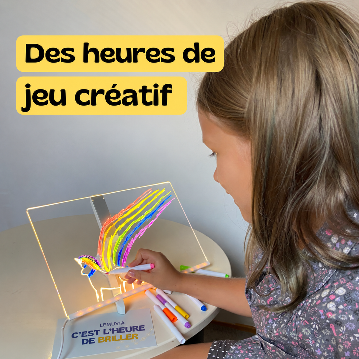 Tablette lumineuse Lemuvia