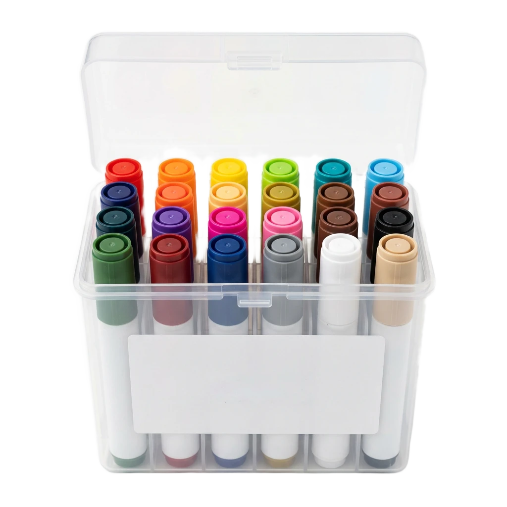 Coffret de 12 feutres pour textile